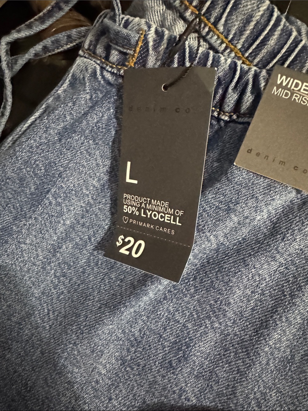 Women’s Blue Denim Jogger Jeans - Picture 8 of 8